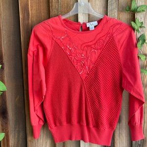 Vintage Red “Stephanie” Top